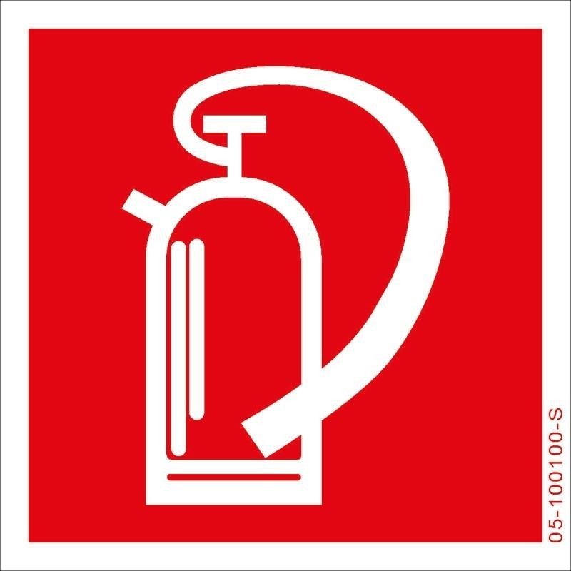 Brandschutzschild Feuerlöscher, BGV A8 F05 - Feuerloescher24
