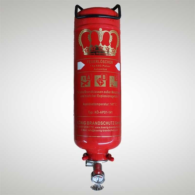 Firexo Klein Feuerlöscher (2 Liter) - Pulverlöscher für Haushalt, Küche,  Grill, Heimgebrauch, Gewerbe, Industrie und Büro - Feuerlöscher für alle  Brandklassen : : Baumarkt